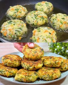 These Zucchini and Potato Patties are a versatile and delicious addition to any meal. Serve them as a side dish, appetizer, or even a light main course.