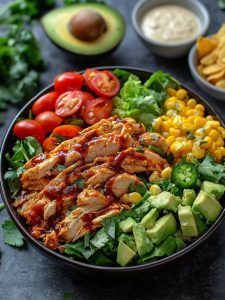 BBQ Chicken Chop Salad