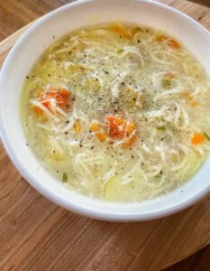 This Easy Chicken Noodle Soup is the ideal recipe for anyone seeking a quick and satisfying meal.