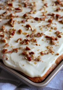 Hummingbird Sheet Cake