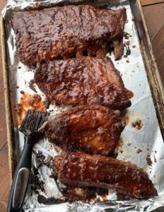 Oven Baked Barbecue Pork Ribs is the first recipe I ever cooked completely on my own.